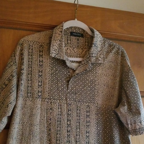 Nautica Men's Sport Shirt - Picture 2 of 4